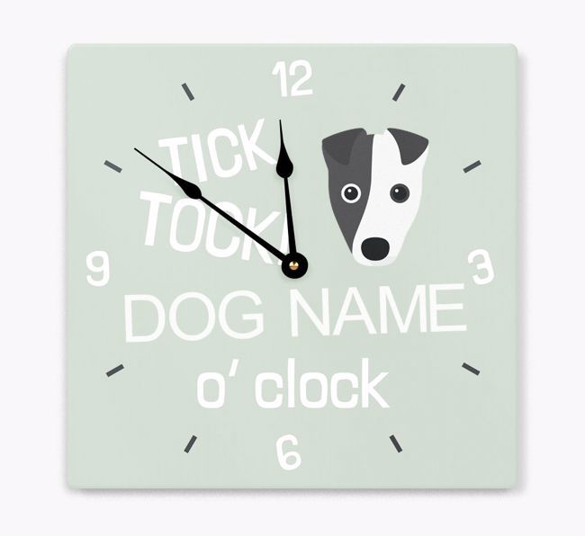 Tick Tock 'O' Clock: Personalized Wall Clock with {breedFullName} Icon